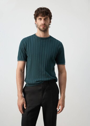 MANGO MAN Shirt 'Baluard-i' in Green: front