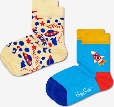 Happy Socks Socks in Navy / Light blue / Pastel yellow / Red, Item view