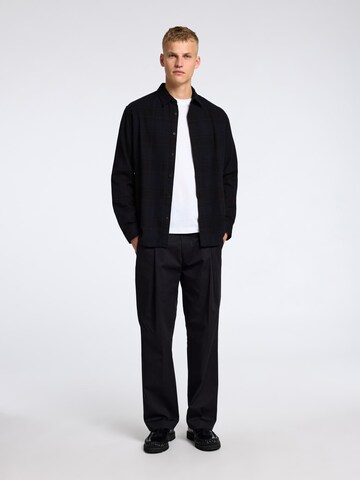 SELECTED HOMME Regular fit Button Up Shirt 'Owen' in Black