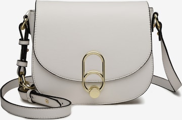 Miss Lulu Shoulder Bag in White: front