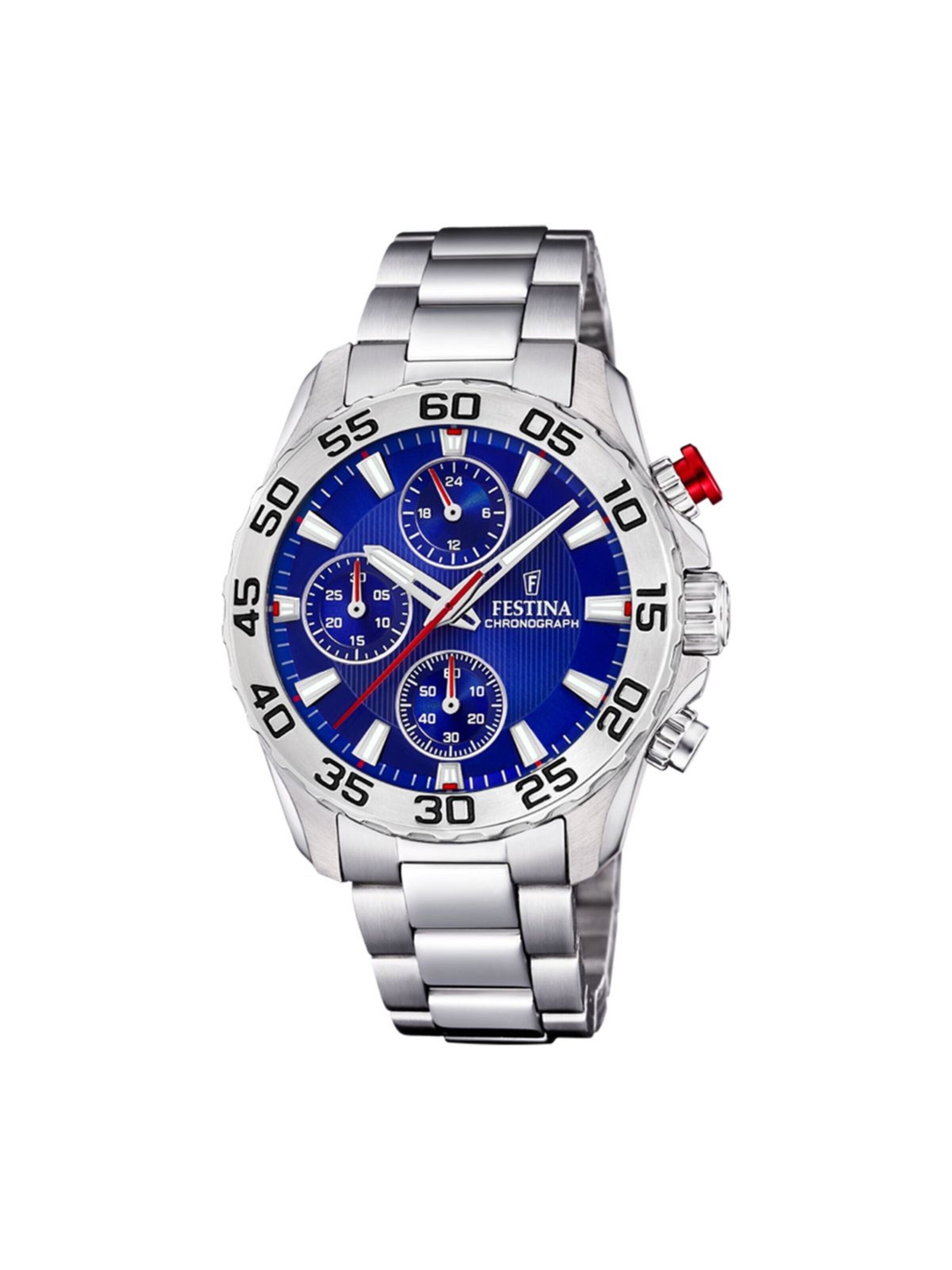 Montre à affichage analogique FESTINA en bleu : devant