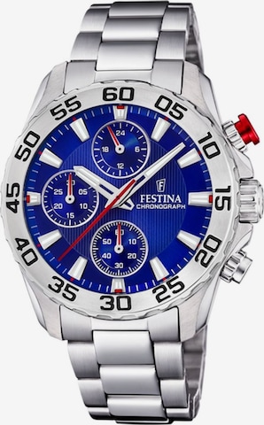 Montre à affichage analogique FESTINA en bleu : devant