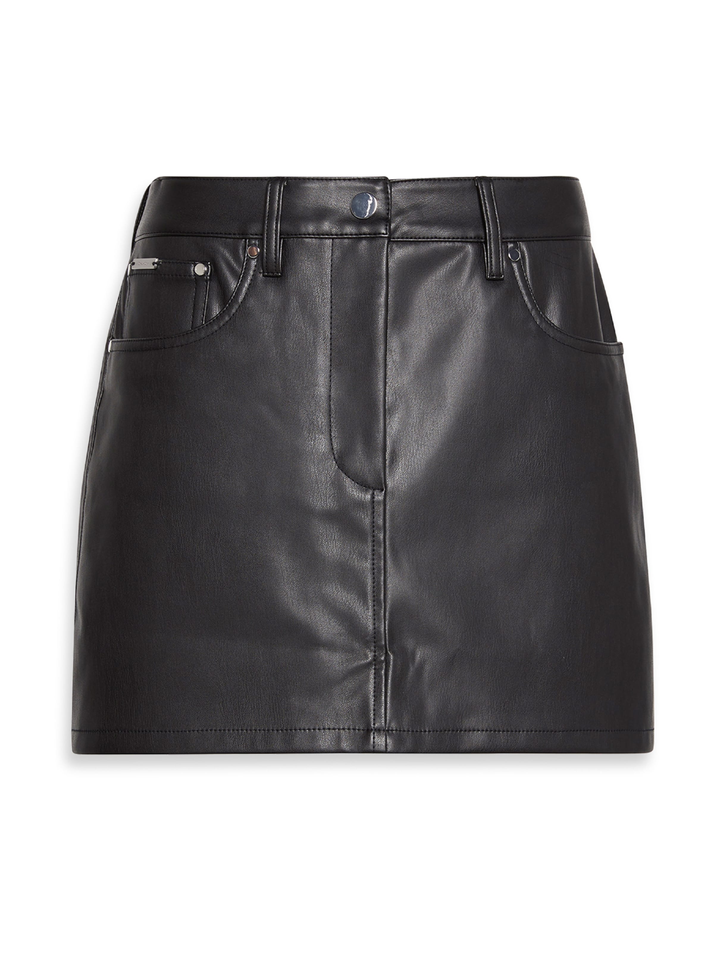 Calvin Klein Jeans Φούστα σε μαύρο: μπροστά