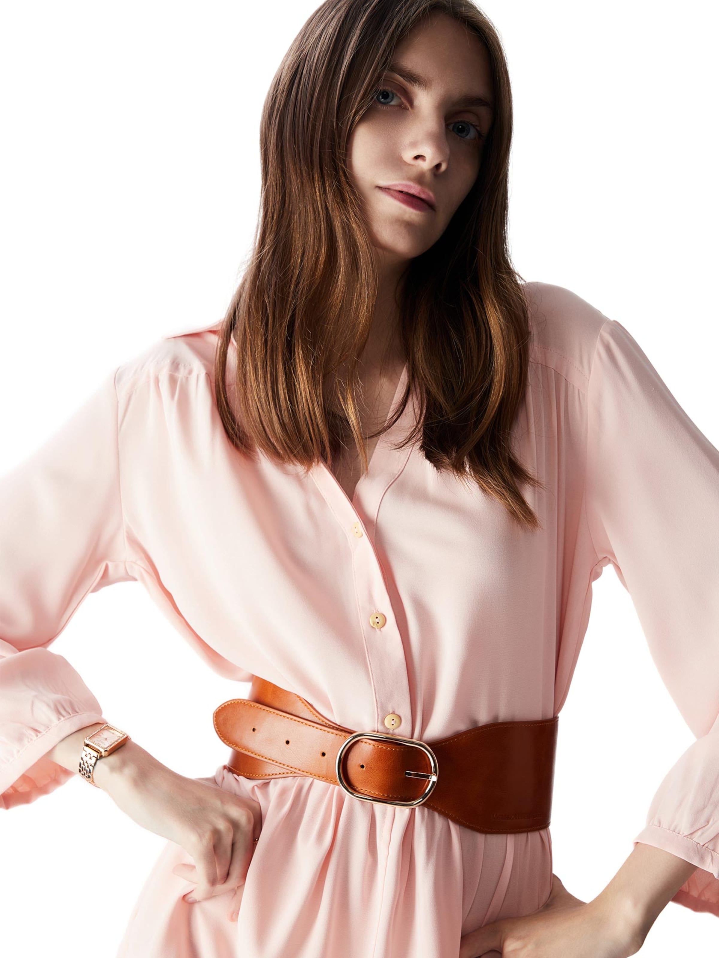 Victoria Hyde Bælte i brun: forside