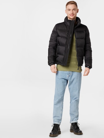 Superdry Winterjas in Zwart