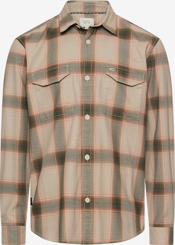CAMEL ACTIVE Regular fit Button Up Shirt in Brown: front