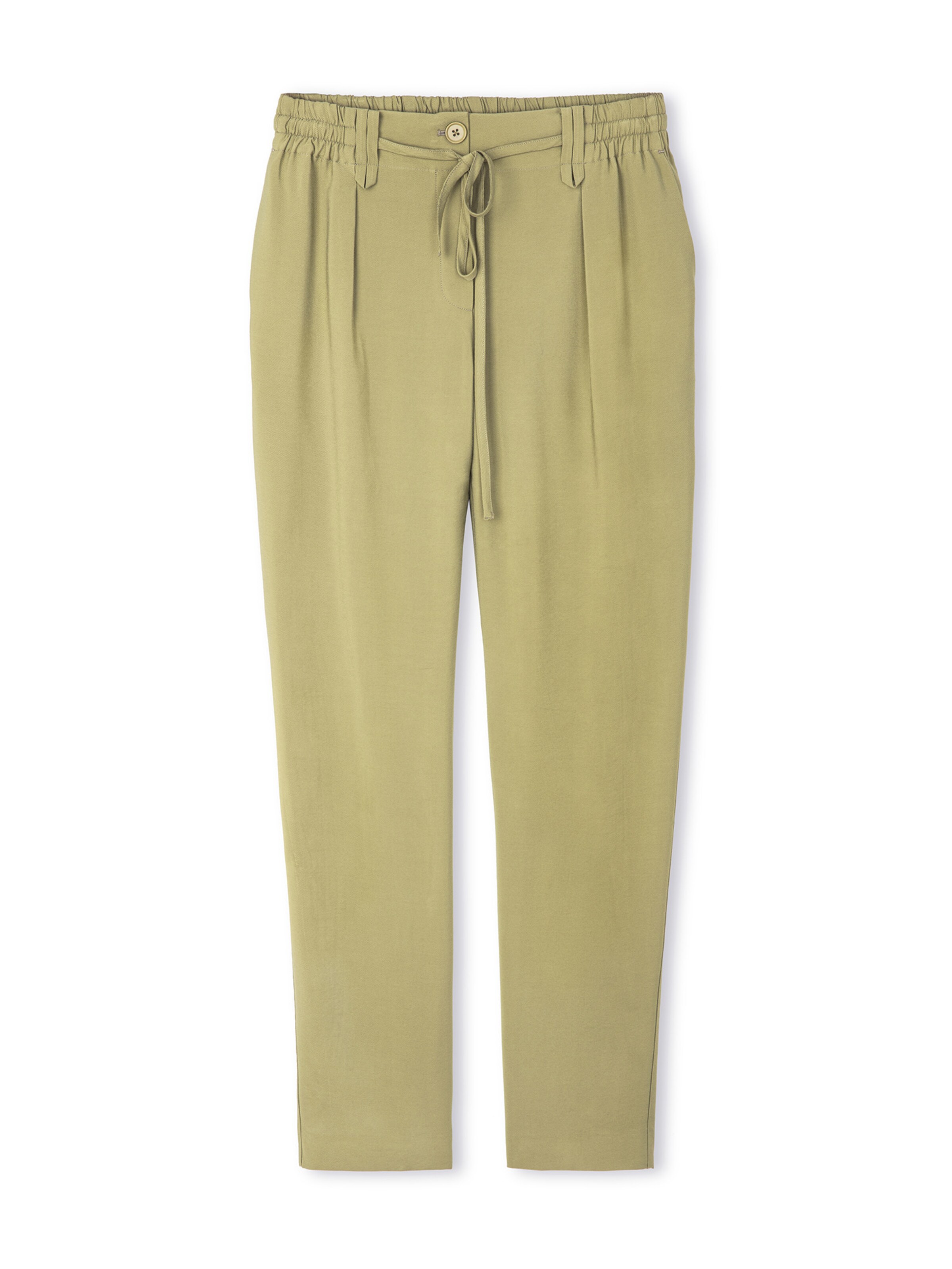 Regular Pantalon Ipekyol en vert : devant