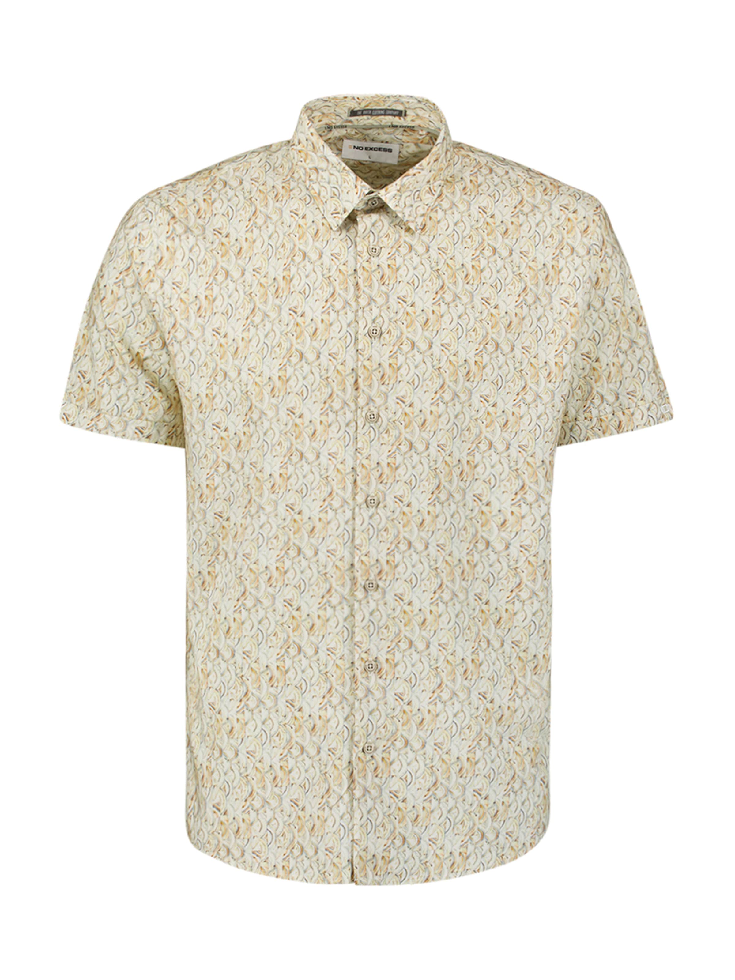 No Excess - Ajuste regular Camisa en amarillo: frente