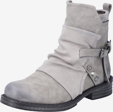 RIEKER Ankle Boots in Grey: front