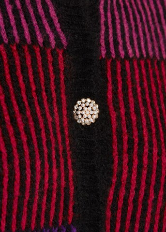 Nicowa Knit Cardigan 'SINOWA' in Red