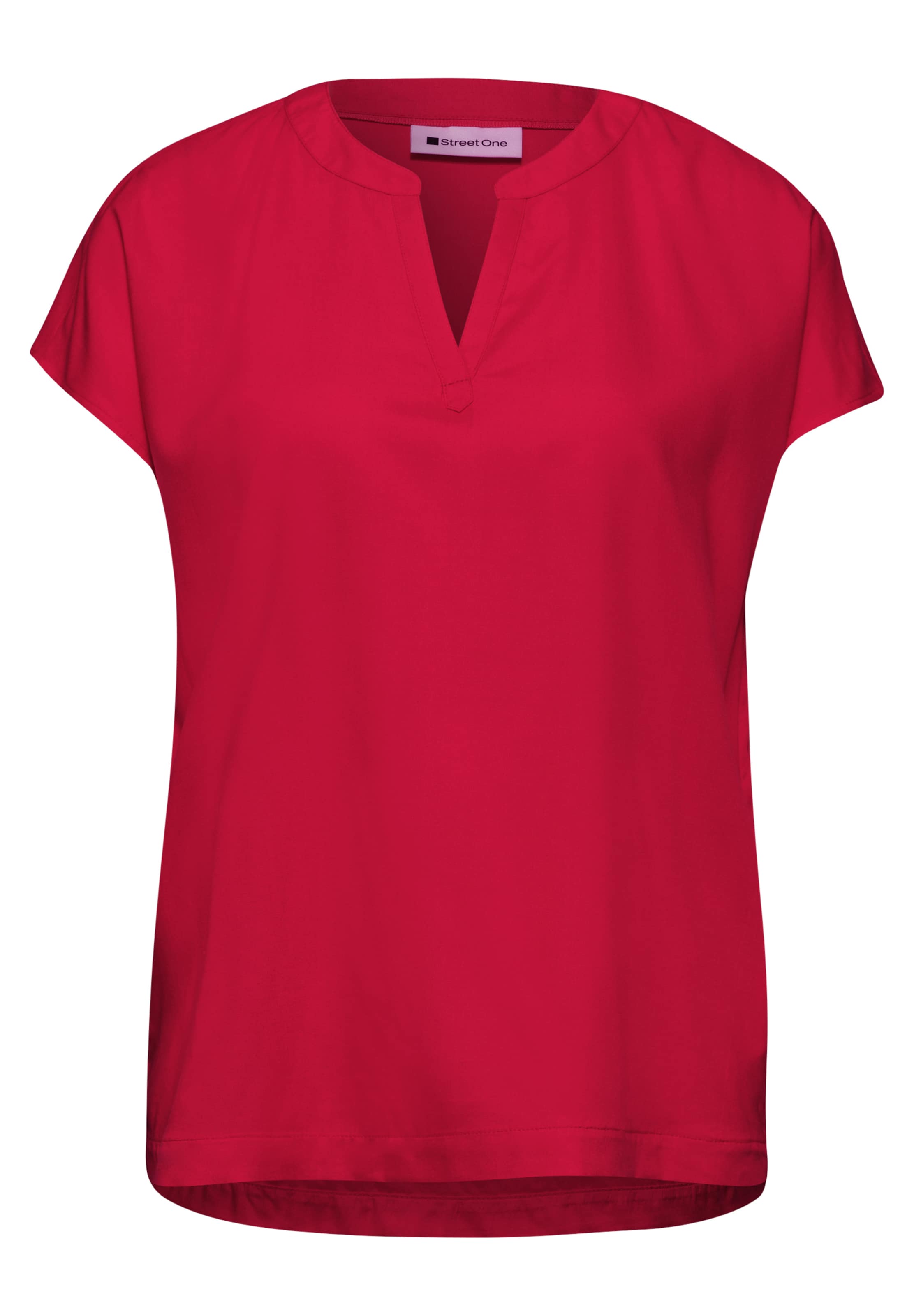 STREET ONE Bluse in Rot: Vorderseite
