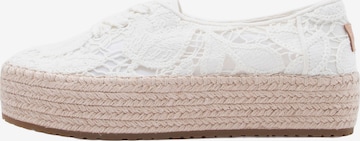 balta TOMS Espadrilės 'VALENCIA': priekis