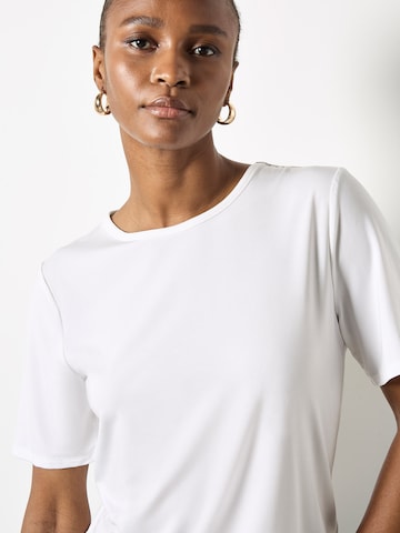 Apricot T-Shirt in Weiß