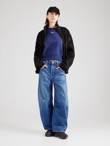 Nike Sportswear Sweatshirt 'PHOENIX FLEECE' in Blauw