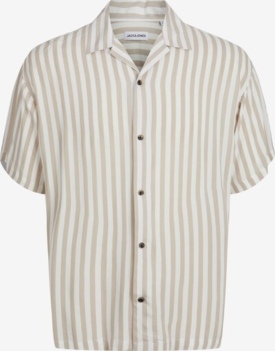 Marškiniai 'JEFF' iš JACK & JONES, spalva – tamsi smėlio / balta, Prekių apžvalga