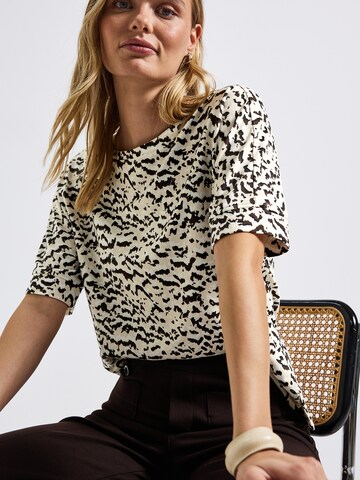 STREET ONE - Camiseta en beige: frente