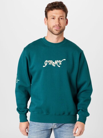 Grimey Sweatshirt in Green: front