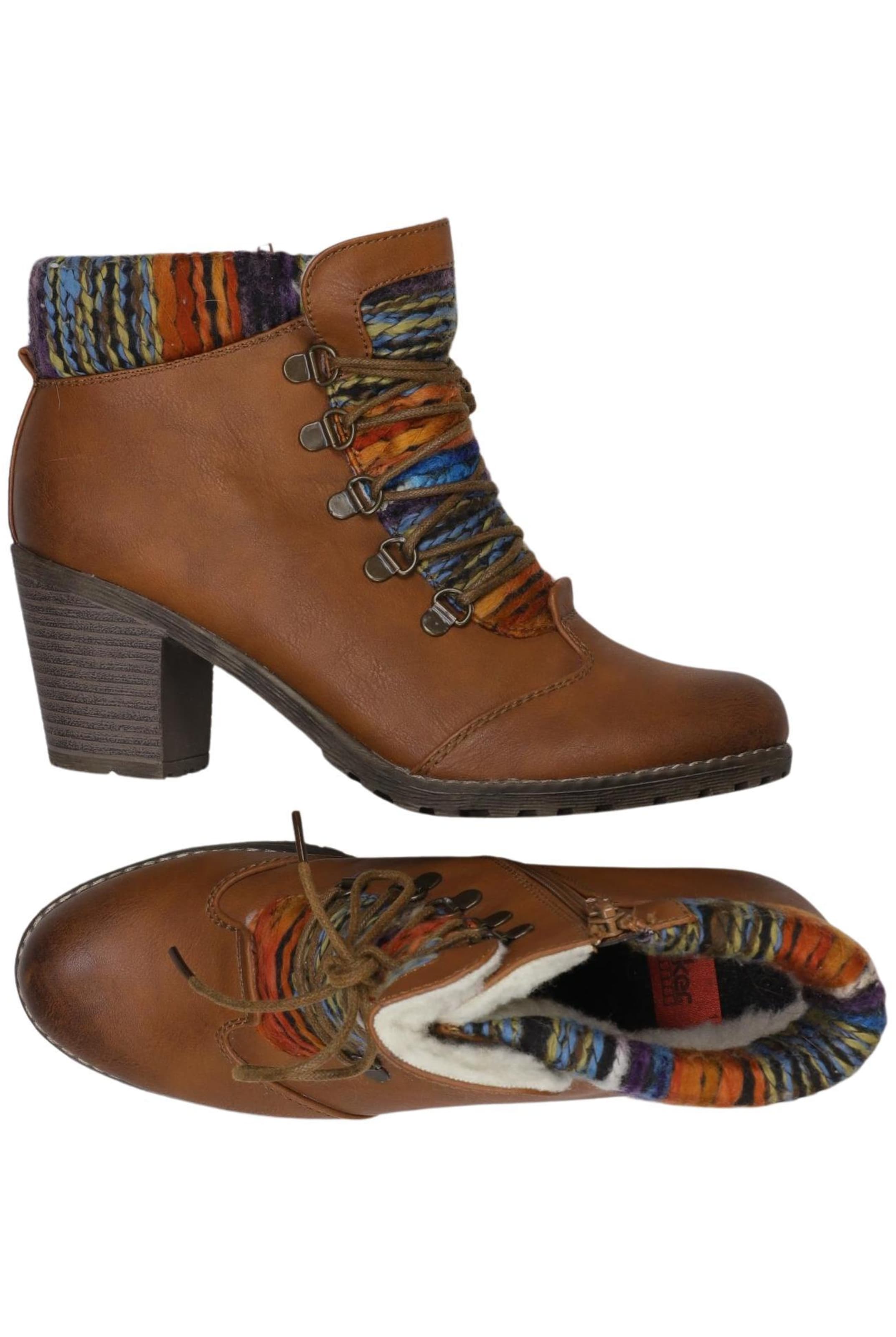 Rieker Dress Boots in 40 in Brown: front