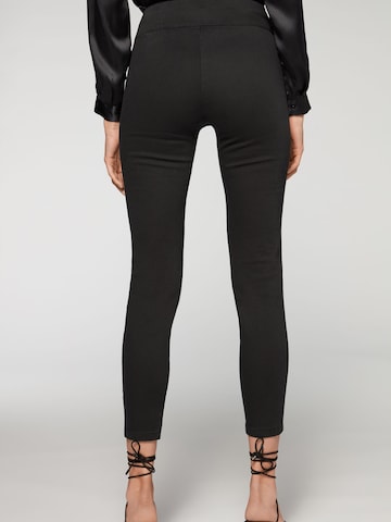 CALZEDONIA Skinny Jeggings in Schwarz