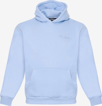 Dropsize Sweatshirt in Blau: Vorderseite
