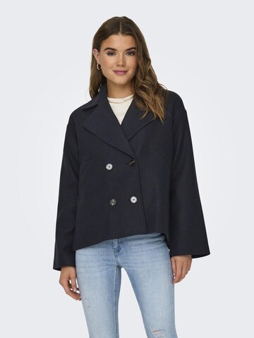 Veste mi-saison 'NANCY' ONLY en bleu : devant