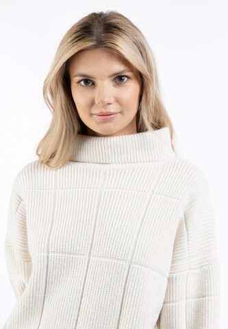 usha WHITE LABEL Pullover in Weiß