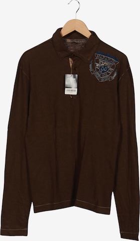 NAPAPIJRI Poloshirt L in Braun: Vorderseite