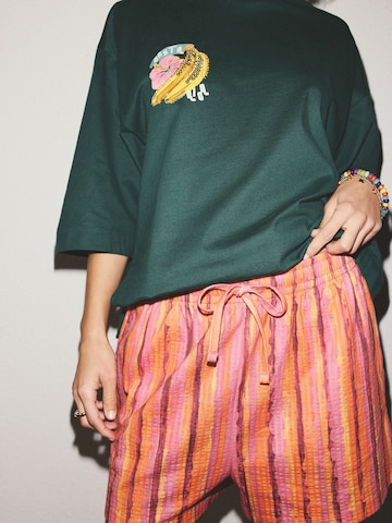 Next Kort pyjamas i grön