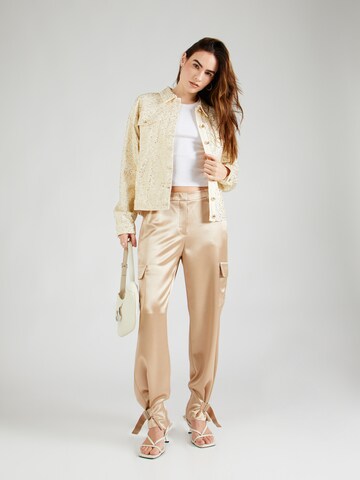 Effilé Pantalon cargo 'Marzia' GUESS en beige