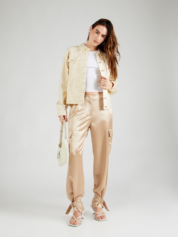 GUESS Tapered Hose 'Marzia' in Beige