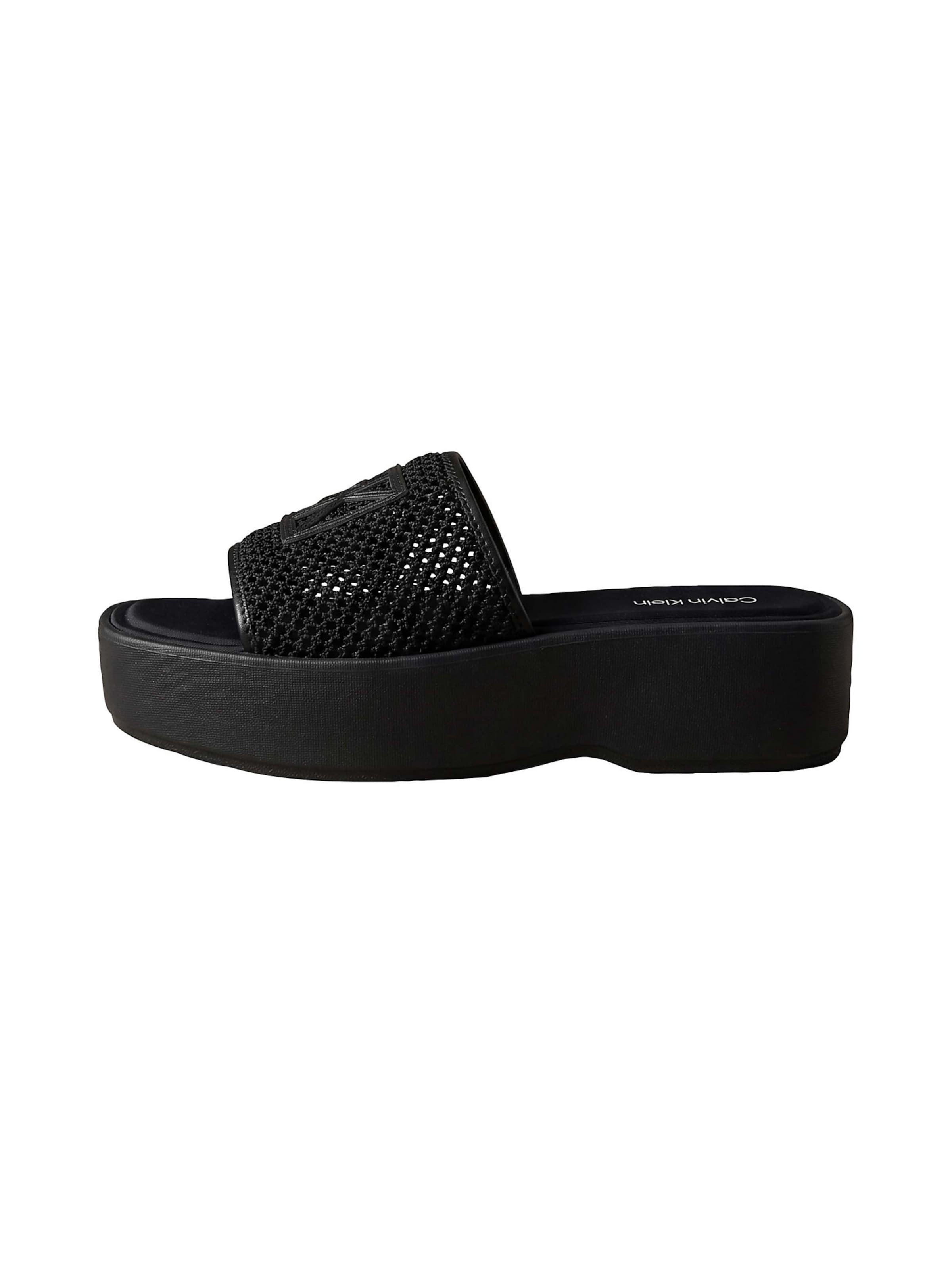 Mule 'Amelia' Calvin Klein en noir : devant