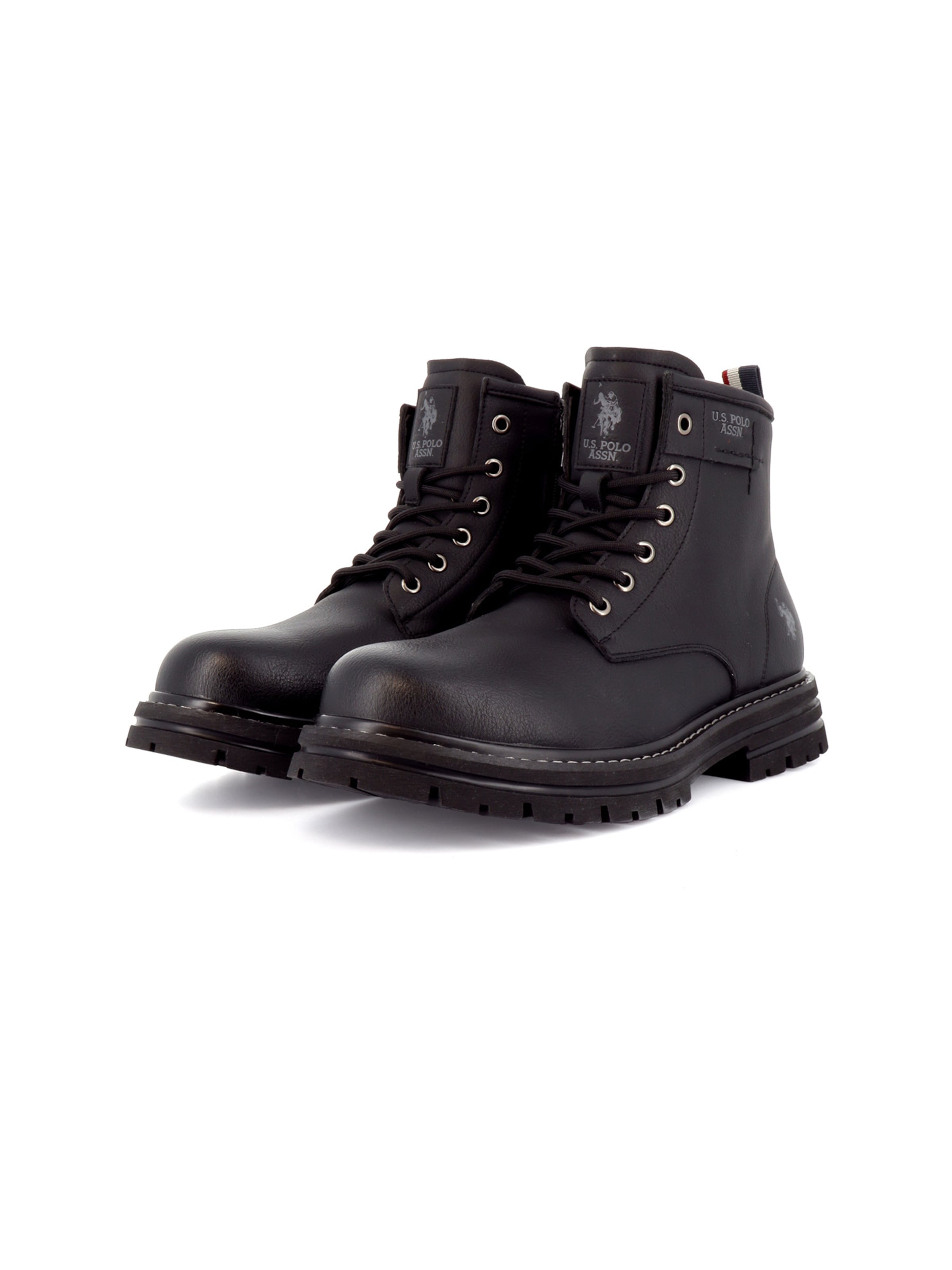 Bottines à lacets 'Berny' US POLO ASSN. en noir