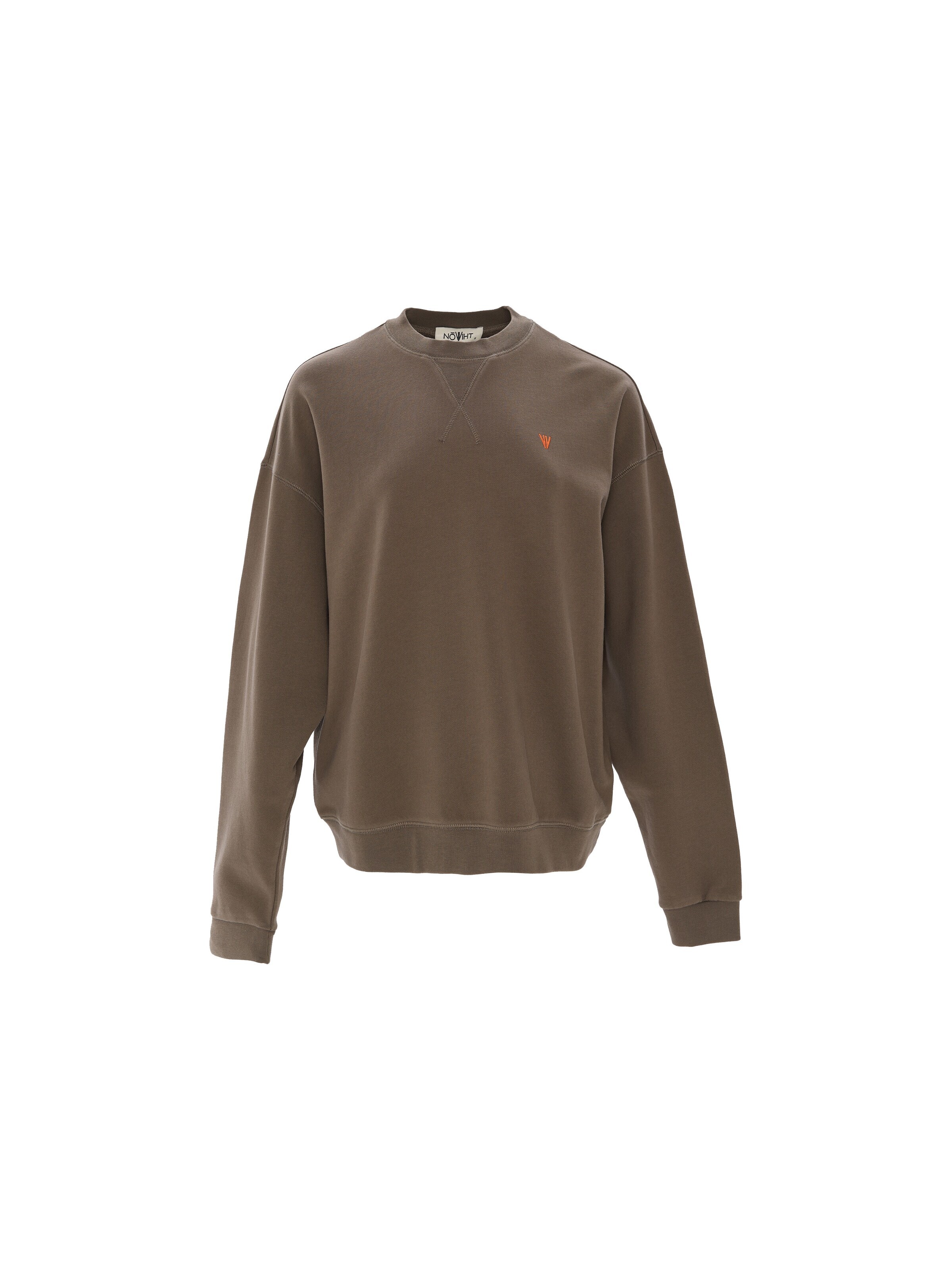 NOWIHT Sweatshirt 'Melisande' i grøn: forside