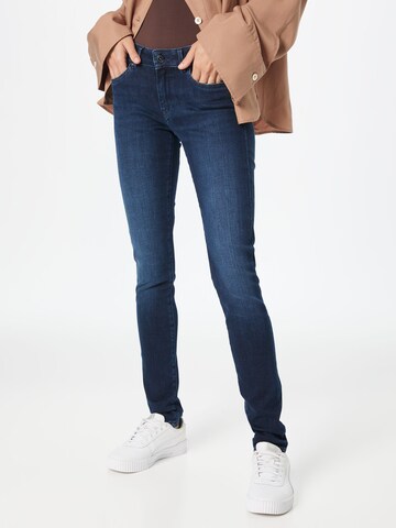 Pepe Jeans - Skinny Vaquero 'PIXIE' en azul: frente