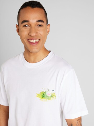 T-Shirt 'Leisure League Golf' ADIDAS ORIGINALS en blanc