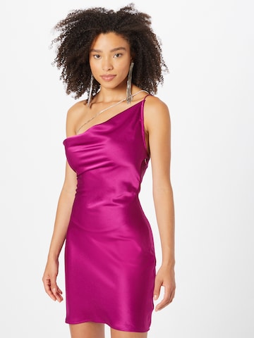 AMY LYNN Koktejl obleka 'Mia' | vijolična barva: sprednja stran