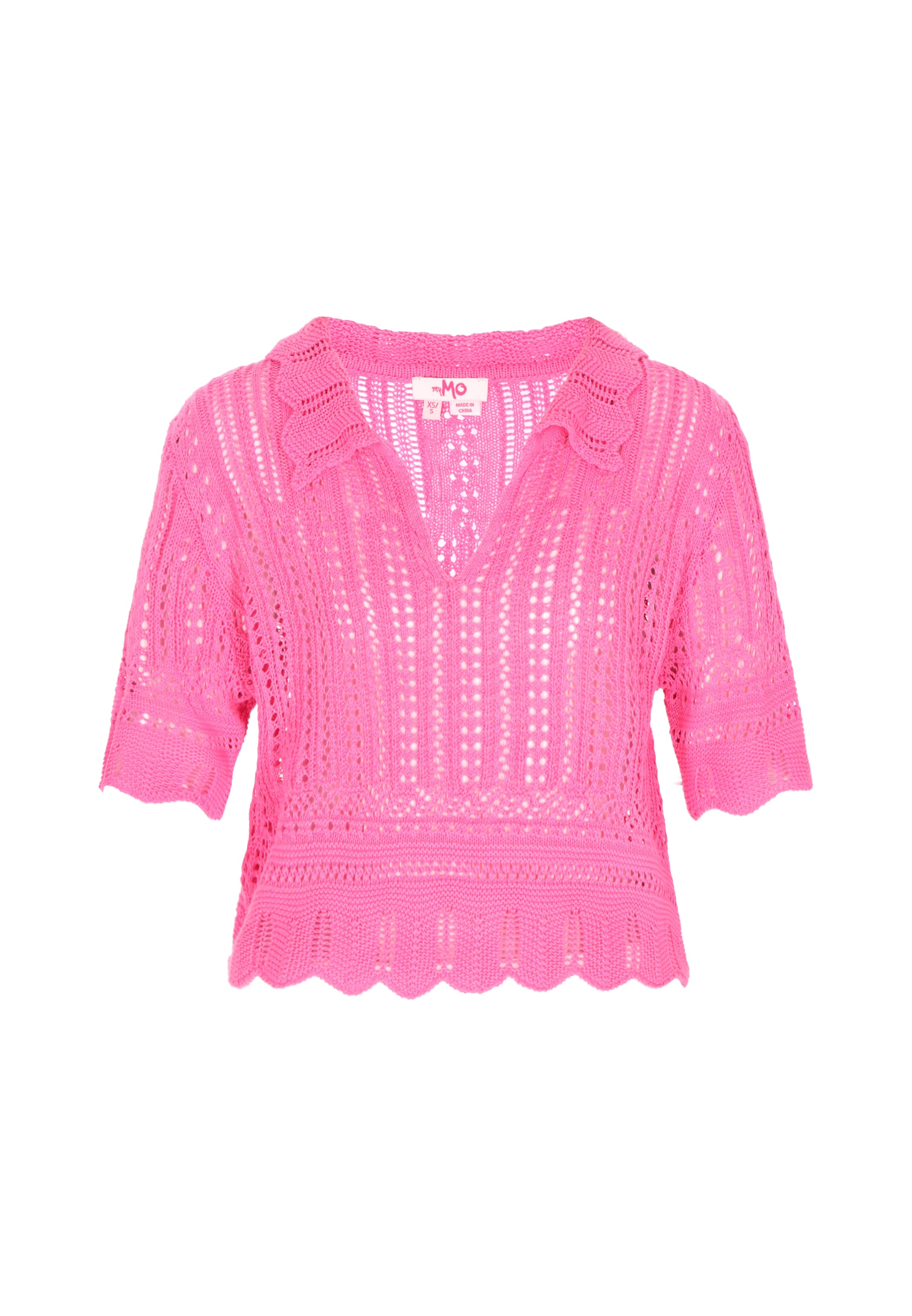 Pull-over 'Young Fashion' MYMO en rose : devant