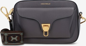 Coccinelle Tasche 'Beat Soft Ribb' in Grau: predná strana