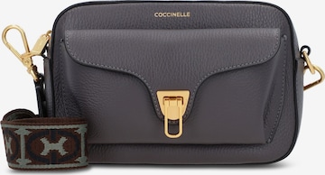 Coccinelle Crossbody Bag 'Beat Soft Ribb' in Grey: front