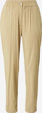 Soft Rebels Regular Pleat-front trousers 'Brianna' in Green: front