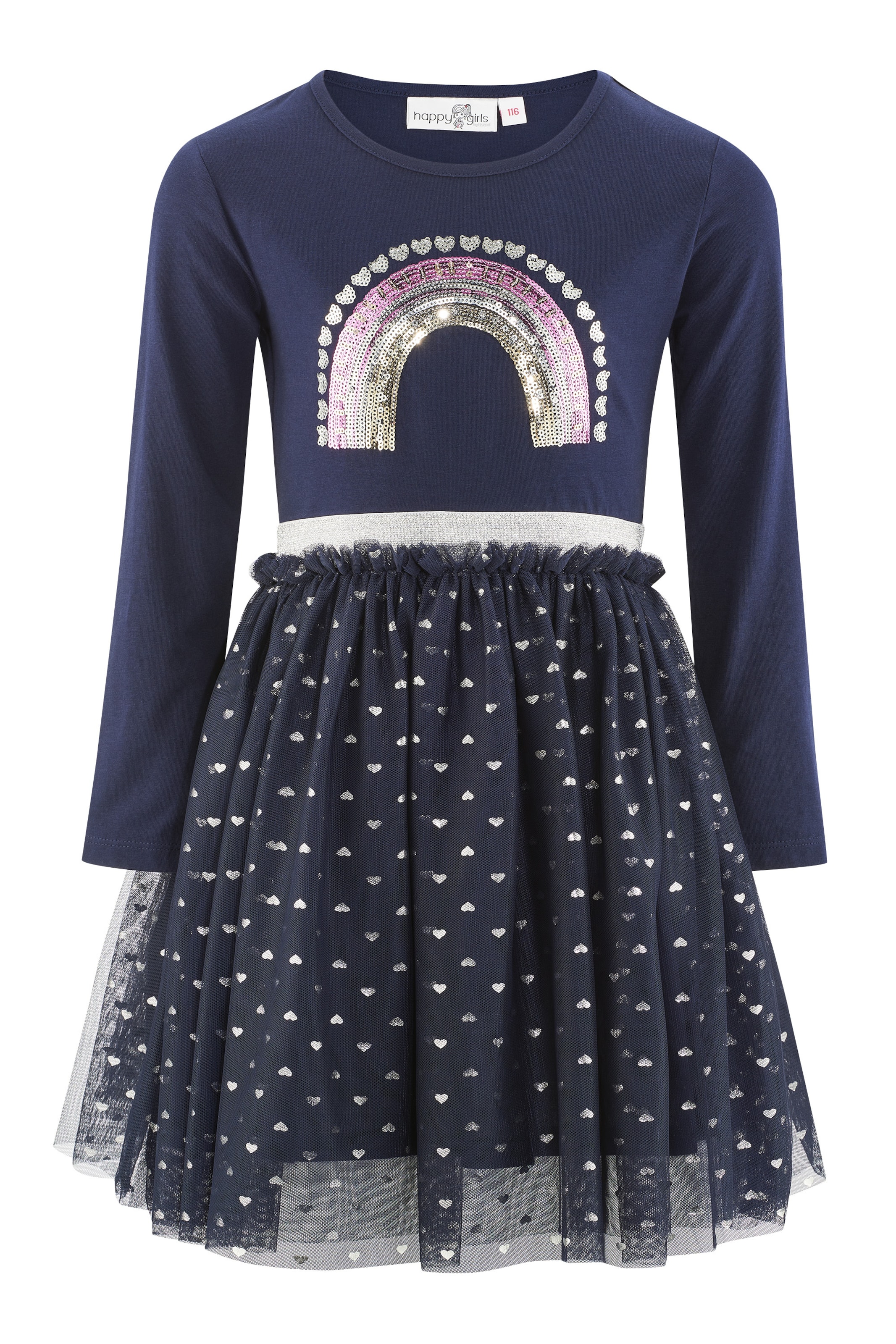 happy girls Рокля в синьо: отпред