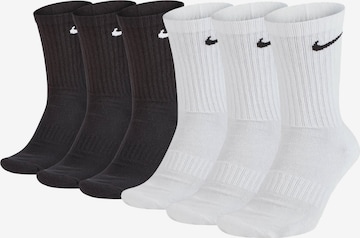 Calzino sportivo di NIKE in nero: frontale