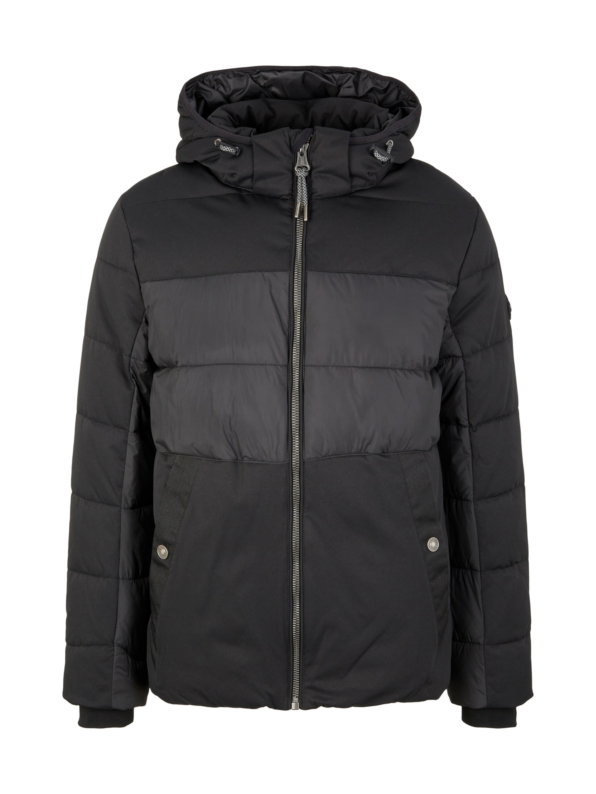 TOM TAILOR Jacke in Schwarz: Vorderseite