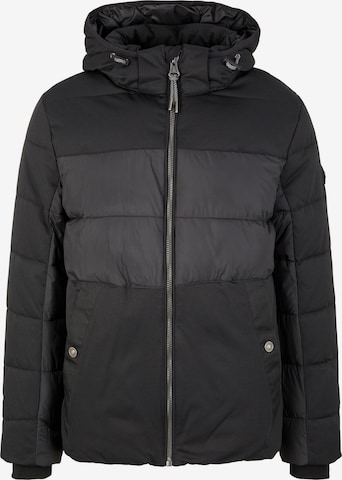 TOM TAILOR Between-season jacket in Black: front