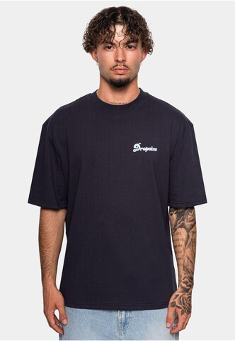 Dropsize - Camiseta 'Grow Rich' en azul: frente