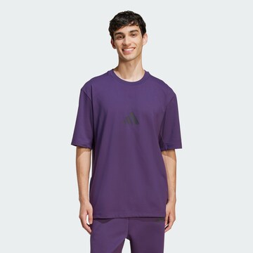ADIDAS SPORTSWEAR Performance shirt 'Z.N.E.' in Purple: front