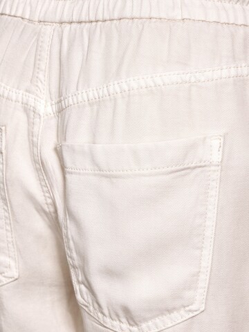 STREET ONE Tapered Jeans i beige