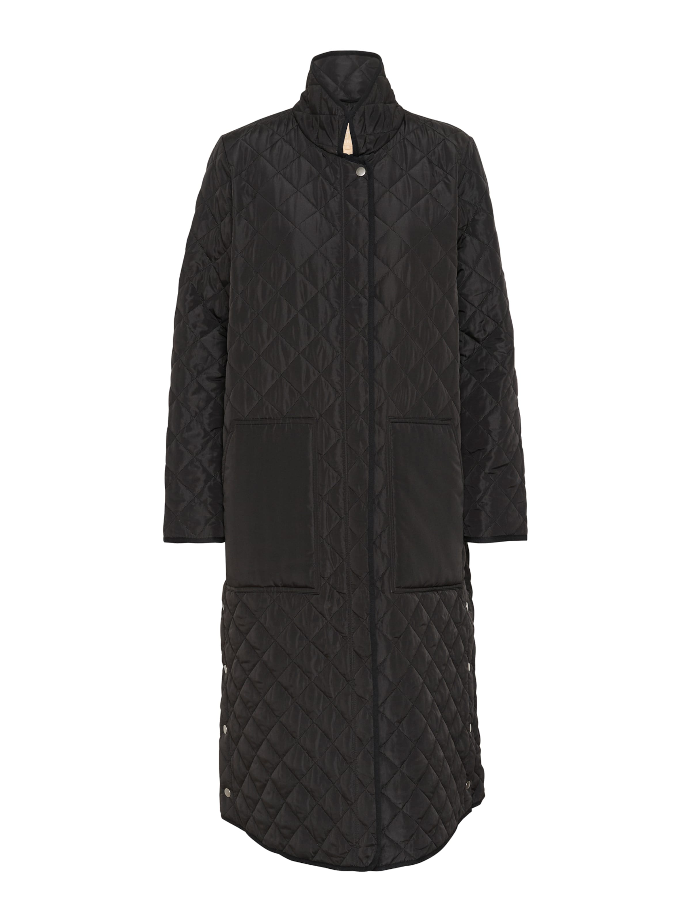 Manteau mi-saison 'Donia' CULTURE en noir : devant