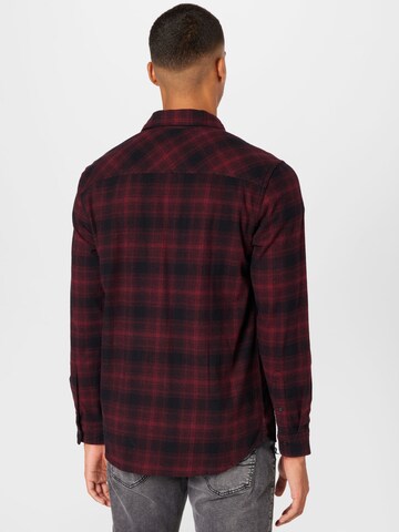 QUIKSILVER Regular fit Button Up Shirt 'GANAWAY' in Black