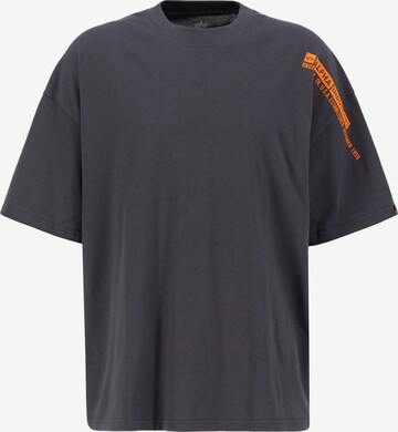 ALPHA INDUSTRIES Shirt in Grau: predná strana